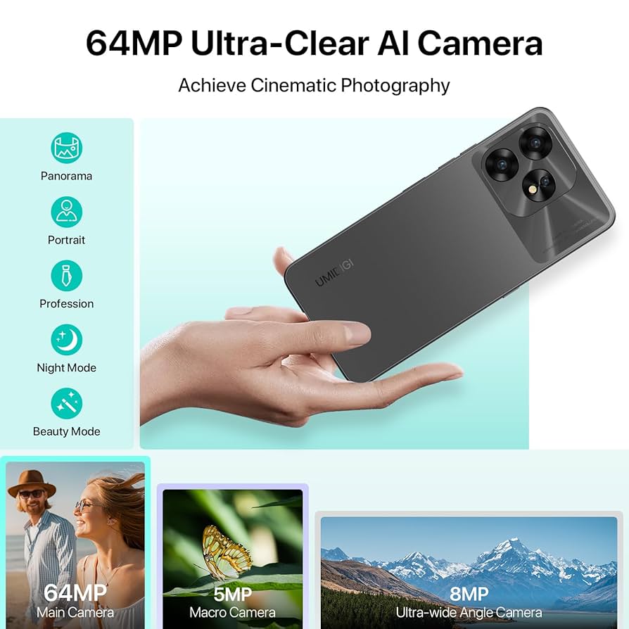 UMIDIGI A15 本体 RAM 8GB ROM128GB SIMフリー Amazon | UMIDIGI A15 スマホ 本体 SIMフリー 16GB RAM+256GB